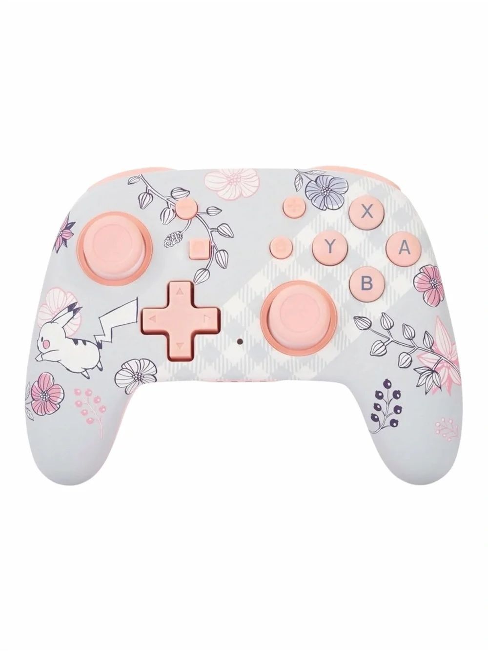 NIB Nintendo Switch PowerA Pokémon Nano Enhanced Wireless Controller Pink/White - Picture 2 of 7